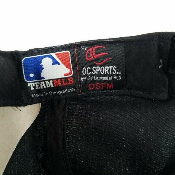 Colorado Rockies Hat Cap Strap Back Black Purple MLB Baseball New OC Sports - Picture 4 of 4